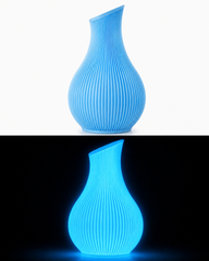 Fulspool Fluorescence PLA Filament 1.75mm, Sapphire Blue Glow