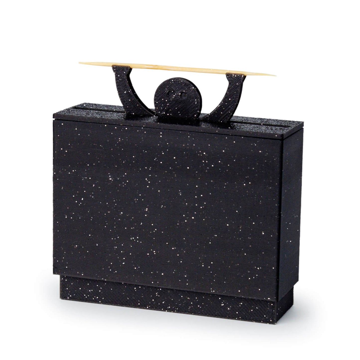 ZIRO Glitter Twinkling PLA Filament 1.75mm, Black