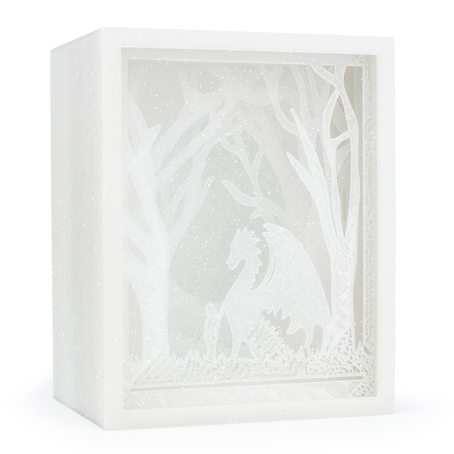 ZIRO Glitter Twinkling PLA Filament 1.75mm, Transparent