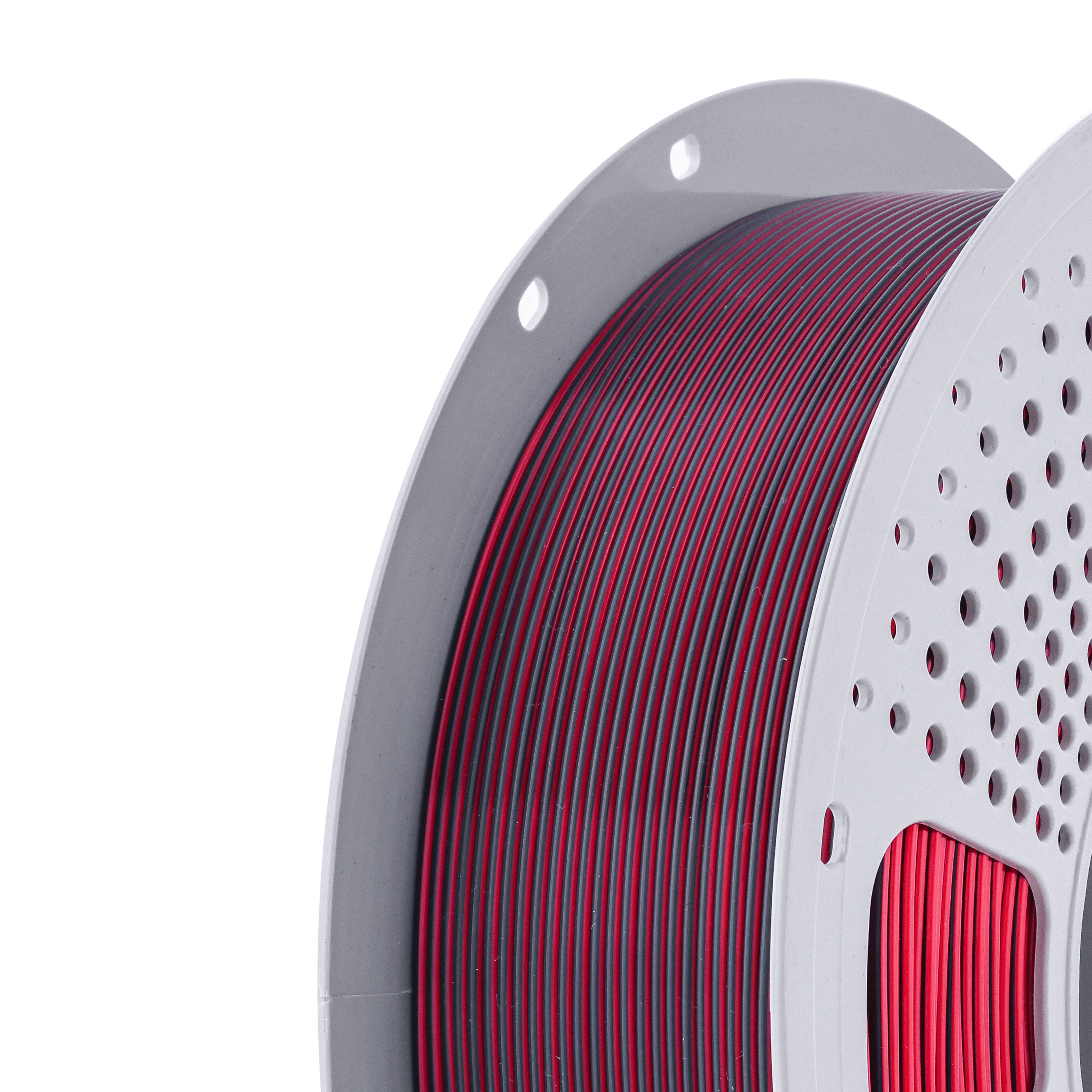 Fulspool Silk Two Tone PLA Filament 1.75mm, WINE SHADOW